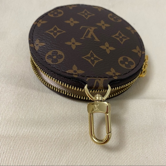 Louis Vuitton round zipped coin purse - Picture 6 of 10
